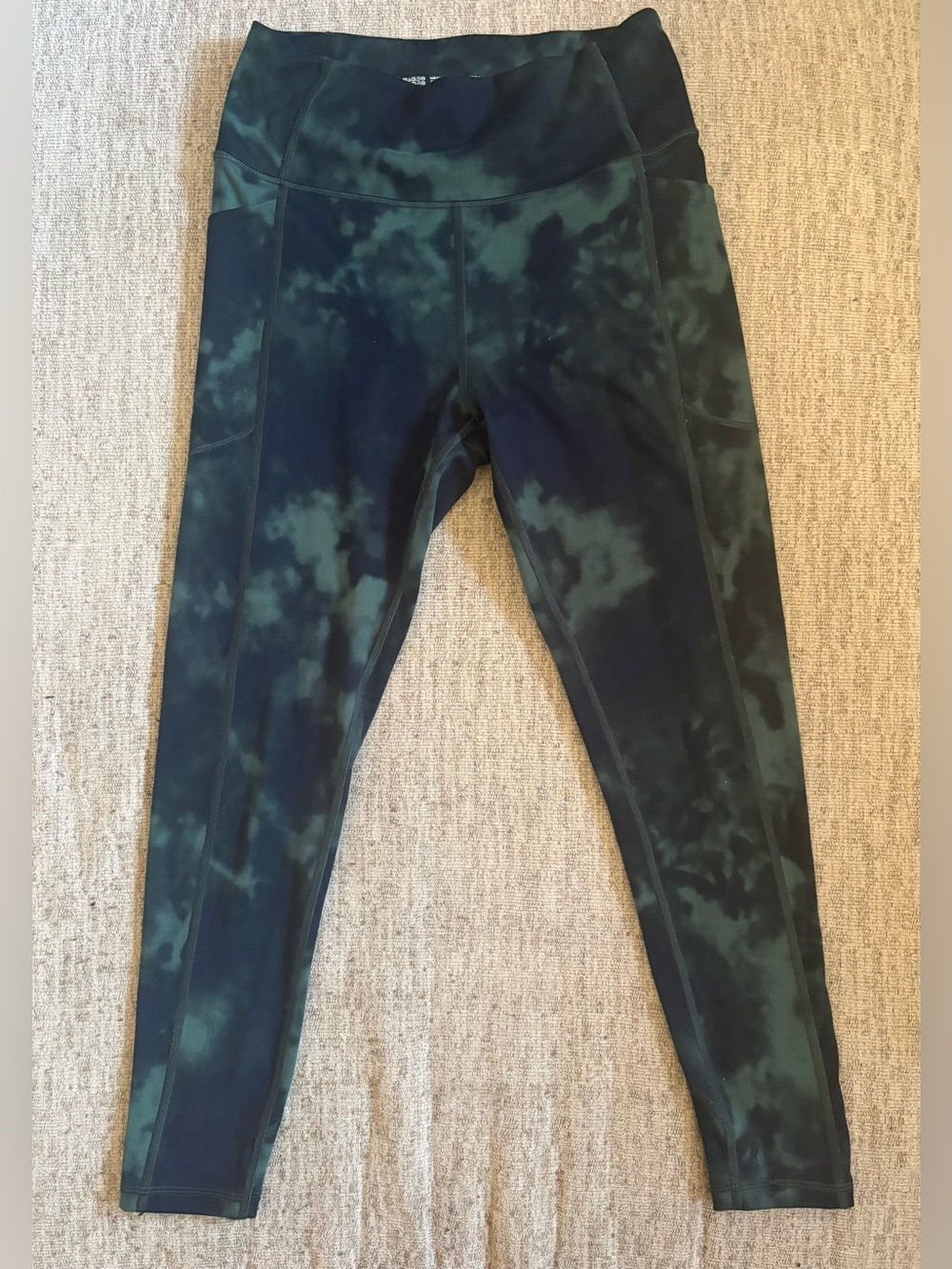 Victoria Secret Leggings- Dark Green & Navy Blue